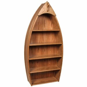 B150102 Bookcase Canoe 72 inches high