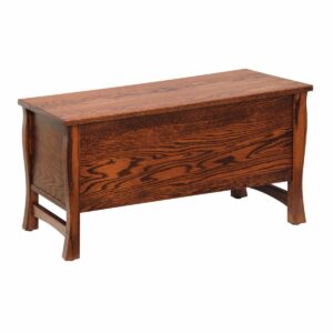 H010005 Hall Bench El Monte, 36 inch oak