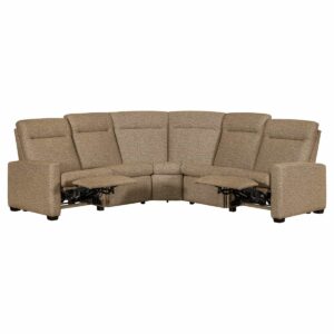 LuxHome Seating Harmony WH 5 Piece Sectional Mid
