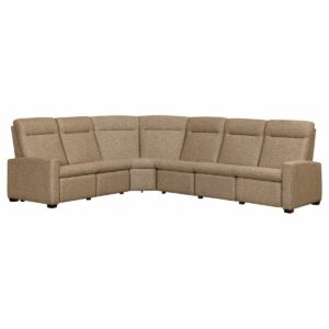 LuxHome Seating Harmony WH 6 Piece Sectional