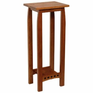 P121550H Plant Stand, Boulder Creek 36 inch Hickory