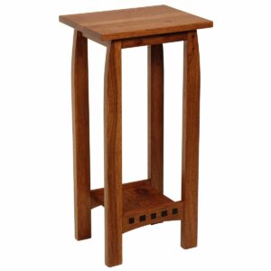 P121551H Plant Stand, Boulder Creek 30 inch Hickory