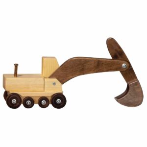 W222136 Wooden toy excavator